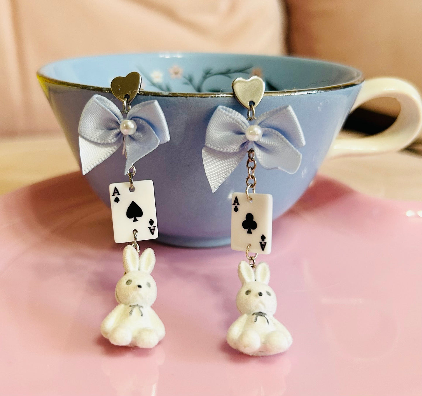 cute alice in wonderland earrings