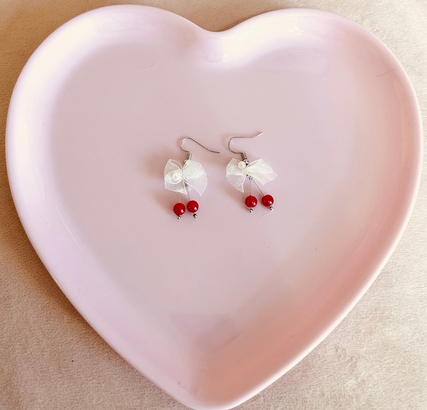 cute cherry earrings