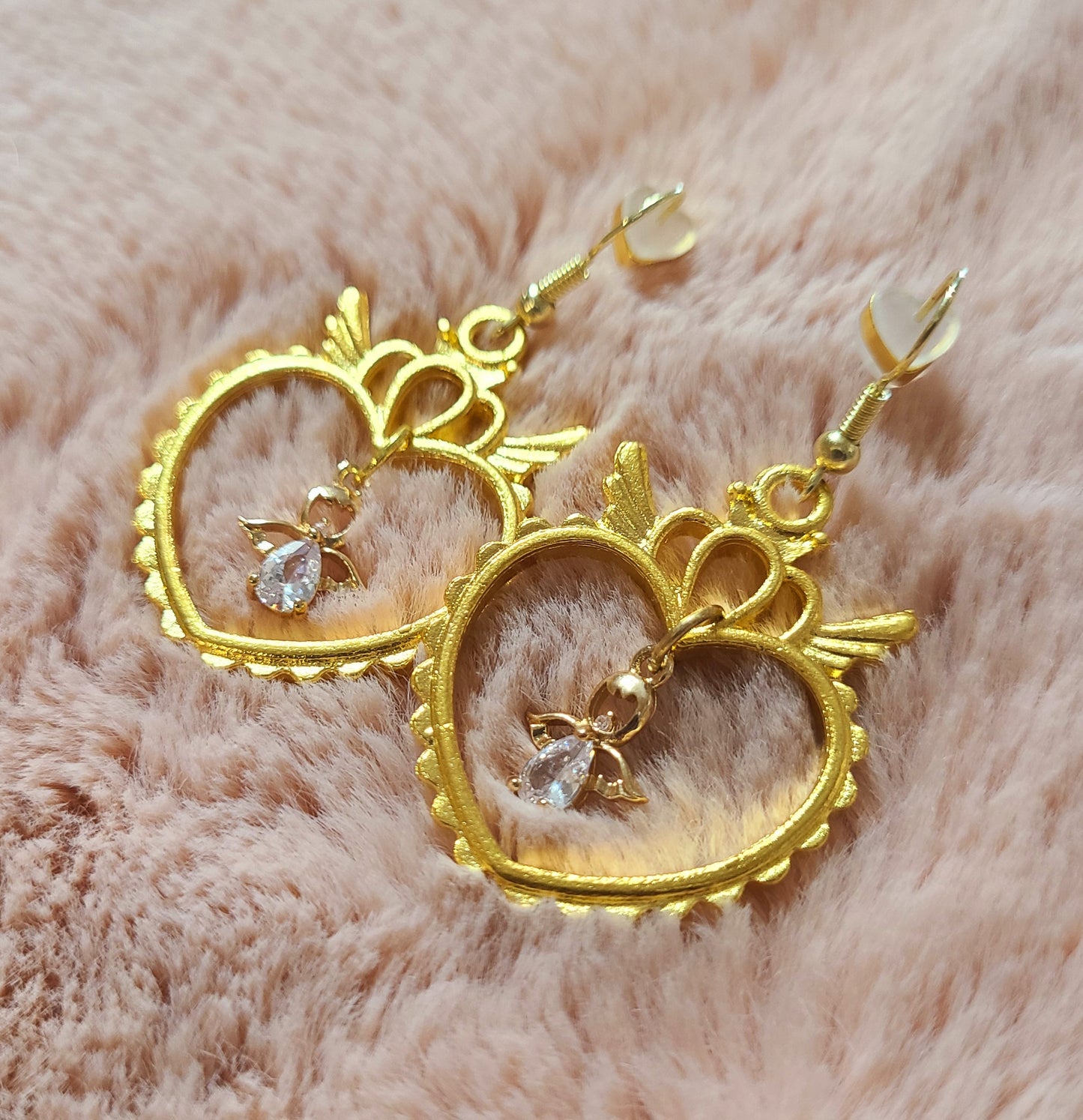 kawaii angelic magical girl earrings