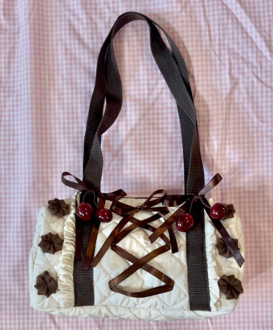 mini cake duffle bag