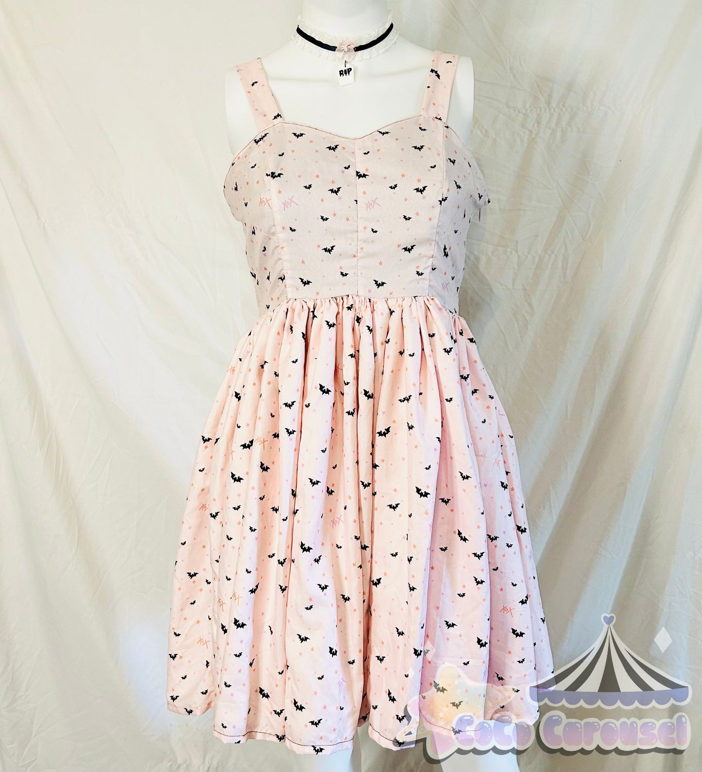 kawaii bats Lolita dress without petticoat 