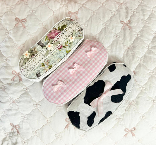 coquette glasses case